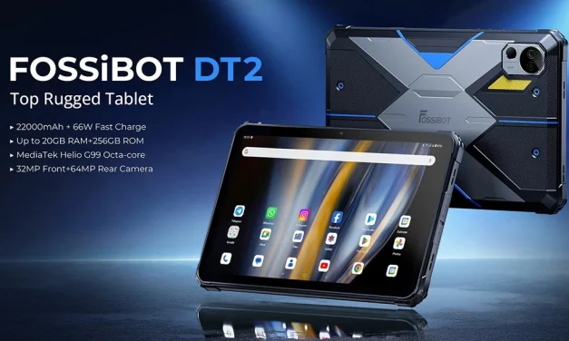 FOSSiBOT DT2 tablet: Érdemes megvenni a 22000mAh akkuval és 66W töltéssel?