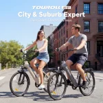 Touroll J2 ST e-bike: 100 km hatótáv és Shimano váltó, jó áron