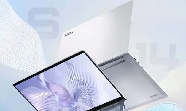 Ninkear S14 laptop: 2.2K kijelzővel, Ryzen 7535HS CPU-val, 16GB LPDDR5 RAM-mal és 1TB SSD-vel