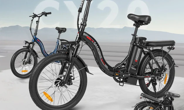 SAMEBIKE CY20 összecsukható elektromos kerékpár: a városi mobilitás jövője