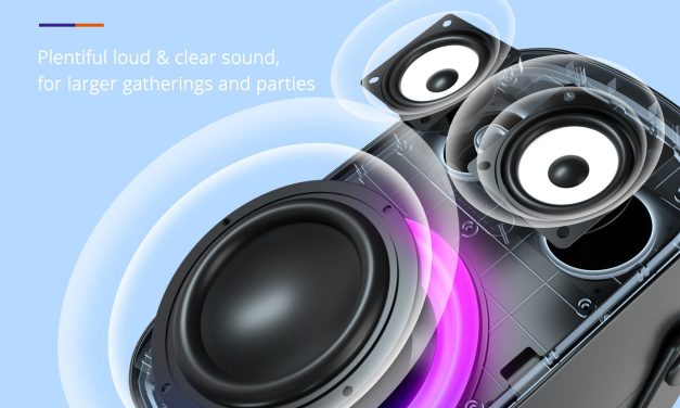 Tronsmart Halo 110: 60W-os hangszóró karaoke funkcióval és IPX6 védelemmel, olcsón
