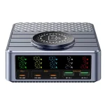 Bakeey WLX-F2 260W 5-portos USB PD töltő: gazdaságos megoldás a spórolósoknak