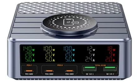 Bakeey WLX-F2 260W 5-portos USB PD töltő: gazdaságos megoldás a spórolósoknak