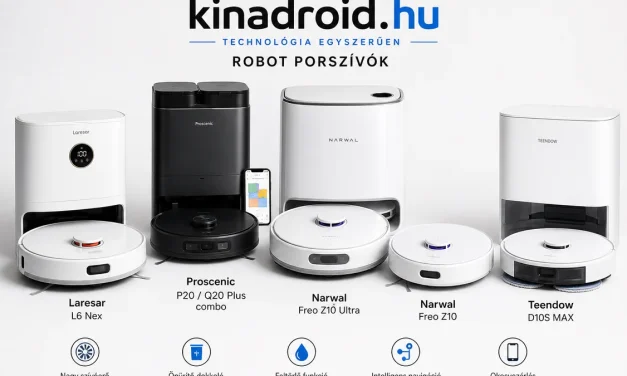 A legjobb robotporszívók 2026-ban: Top 5 modell