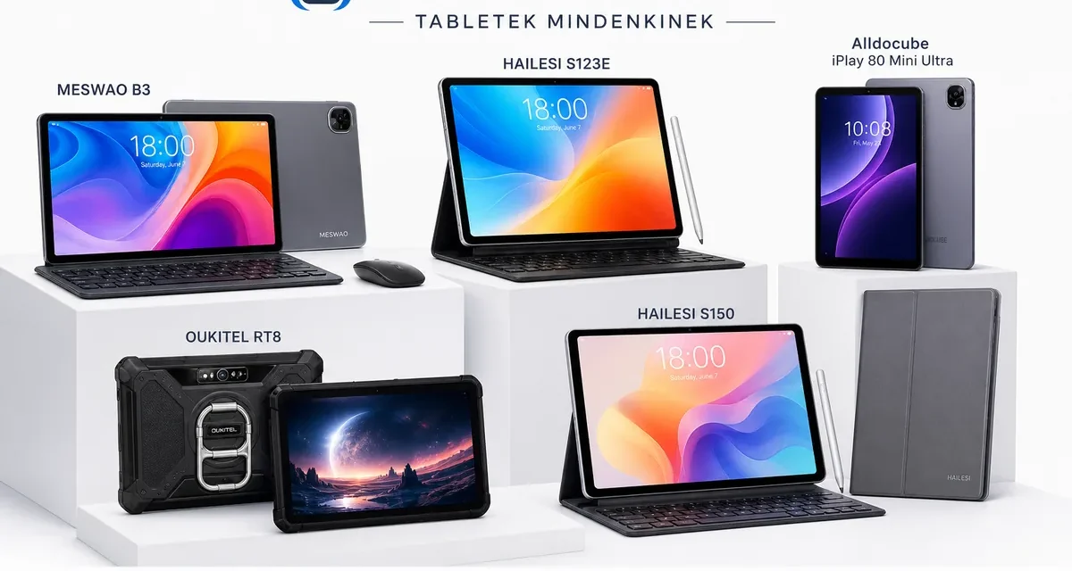 A legjobb tabletek 2026-ban: Top 5 ajánlás