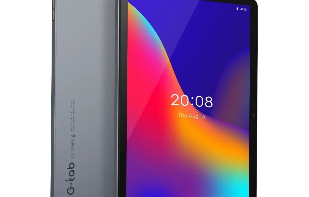 G-tab T9 PRO táblagép: Allwinner A333, 4GB RAM, 128GB ROM, Android 15 rendszerrel