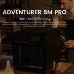 Flashforge Adventurer 5M Pro 3D nyomtató: Villámgyors és problémamentes nyomtatás