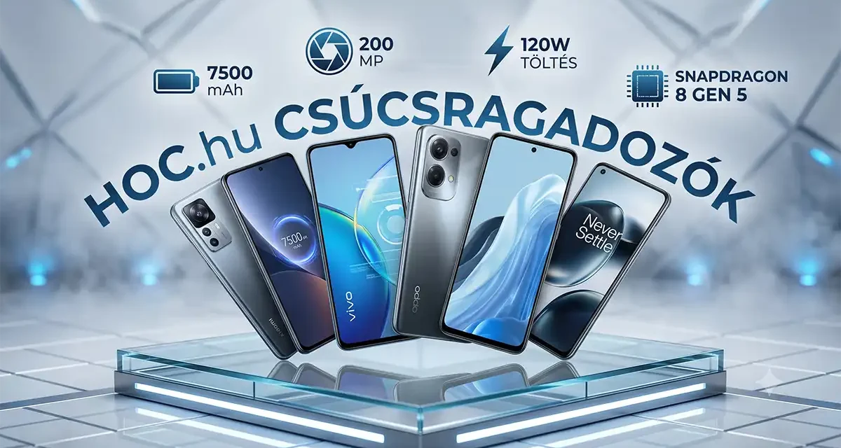 A Xiaomi, Vivo, Oppo és OnePlus új telefonjai: csúcsteljesítmény és hosszú üzemidő