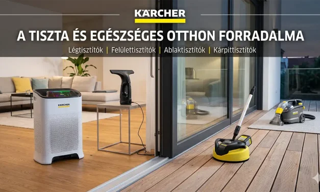 Kärcher légtisztítók és terasztisztítók kuponnal, magyar raktárról