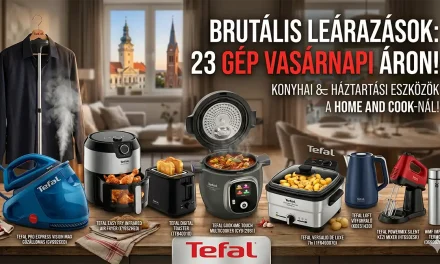 Vásárnapi áron 23 Tefal konyhai és háztartási gép a tiéd lehet