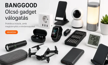 Banggood újdonságok: 30+3 termék 5000 Ft alatt (2026.05.29.)