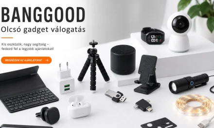Banggood újdonságok 5000 Ft alatt: 33 termék 2026.06.05-én