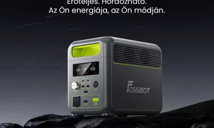 FOSSiBOT F1200: 1024 Wh, 1200 W, okos energiagazdálkodás a hordozható erőműben