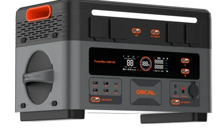 Blackview OSCAL PowerMax 2400 SE PM2400SE A hordozható áramforrás ami a jövőbe mutat