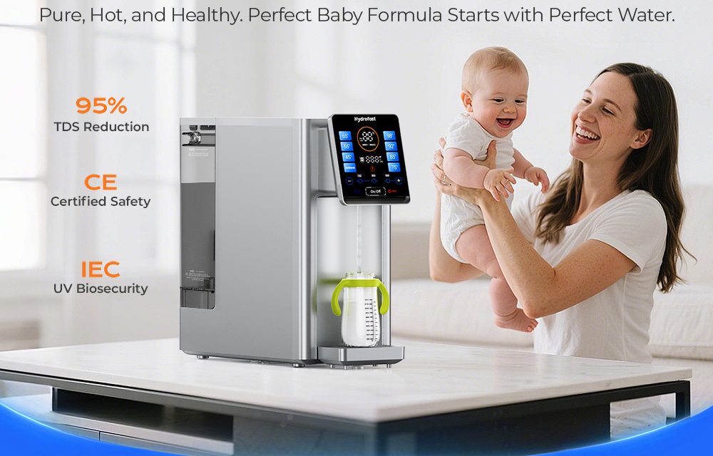 Hydrofast W100 pult alá építhető víztisztító: Érdemes beruházni a 6 fokozatú szűrésre?