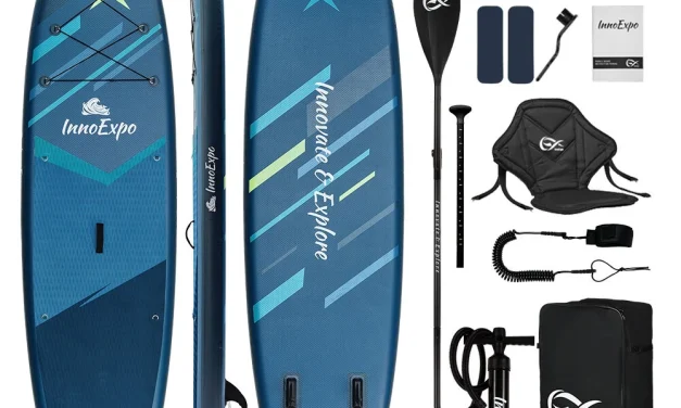 InnoExpo 350 cm-es óriás SUP deszka: stabil és olcsó vízi kaland