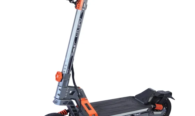GELEIPU GT EVO elektromos roller: 200 kg terhelhetőség, a jövő mobilitása