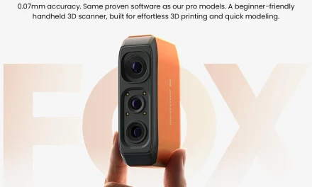 A 3DMakerpro Fox 3D szkenner: 3D-ben lát és olvas