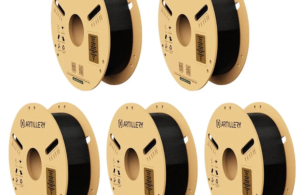 Tüzér PLA filament: 5 kg fekete, precíz és környezetbarát megoldás 3D nyomtatáshoz