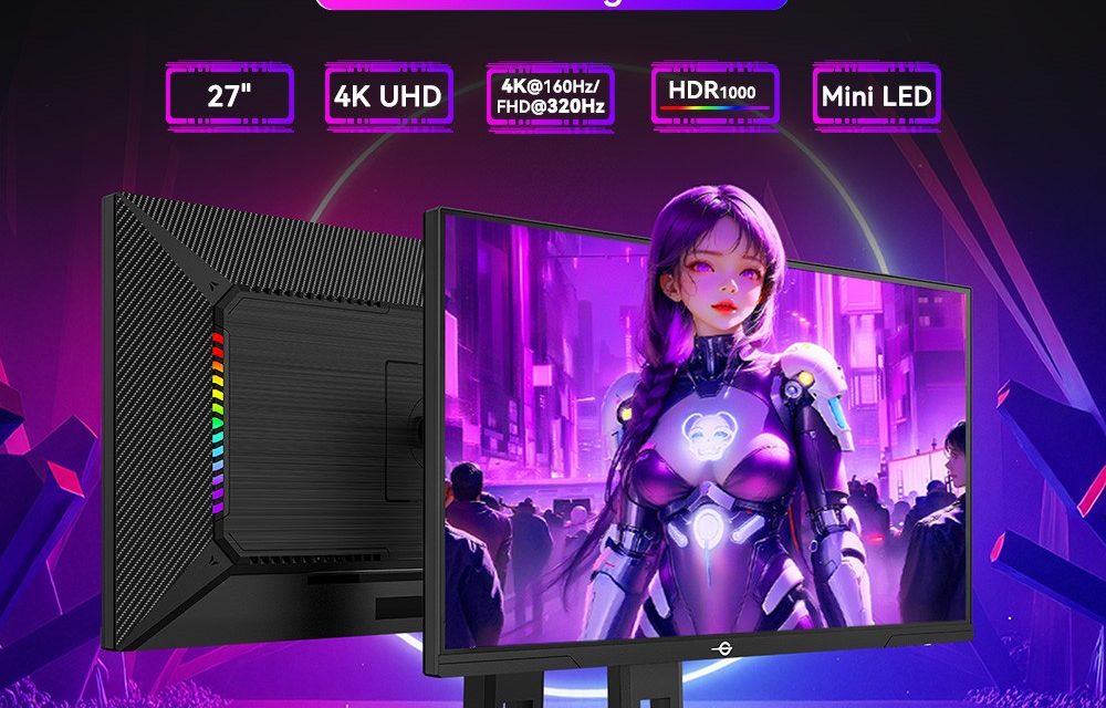 TITAN ARMY P275MV PLUS gamer monitor: 4K 160Hz vagy FHD 320Hz? Részletes teszt