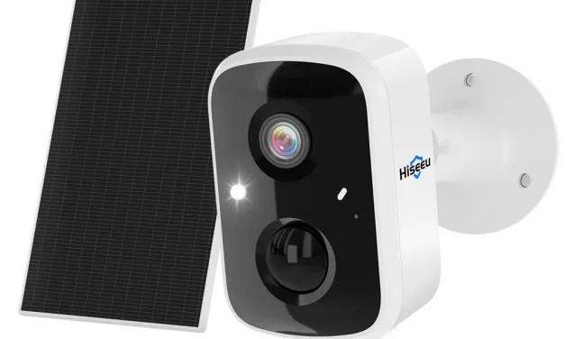 Hiseeu C90 4MP napelemes WiFi IP kamera: Érdemes megvenni?
