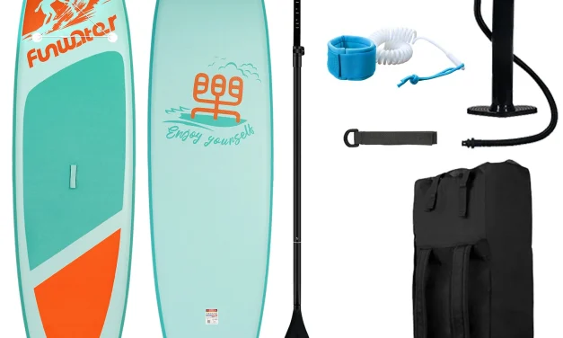 FunWater 335/350 cm-es SUP deszka akció 165/190 kg terhelhetőséggel