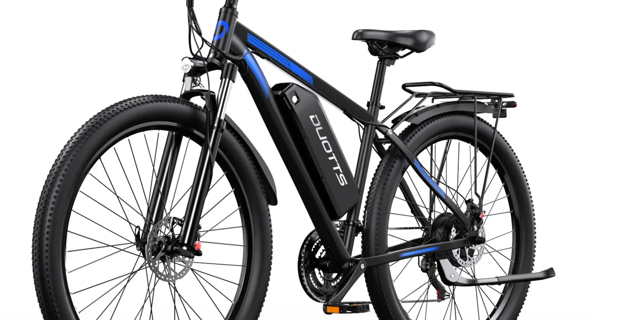 DUOTTS C29-L e-bike appos vezérléssel és dupla akkuval a kinadroidon