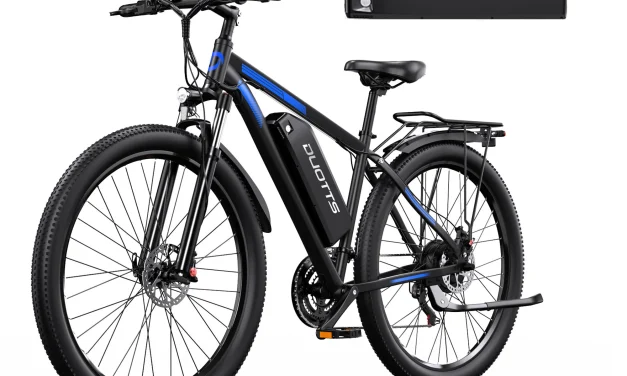 DUOTTS C29-L e-bike appos vezérléssel és dupla akkuval a kinadroidon