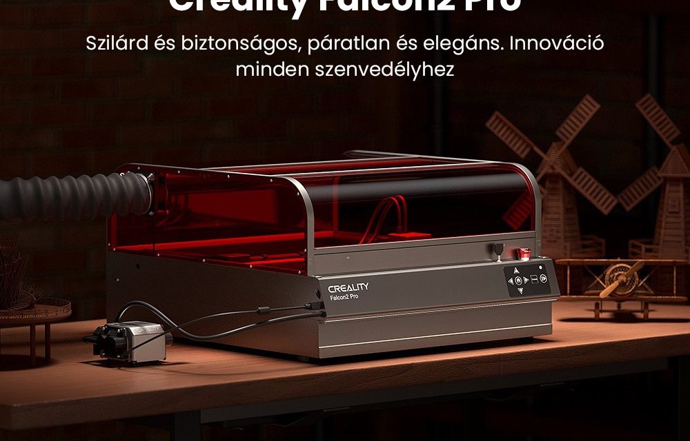 5 ok amiért a Creality Falcon2 Pro 40W lézergravírozó neked is kell a kinadroidtól