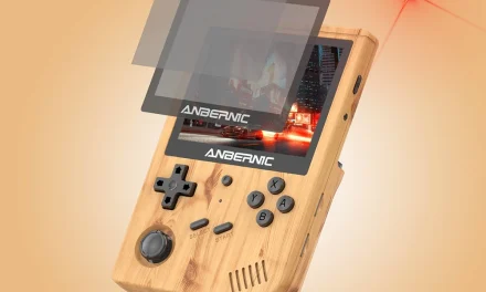 ANBERNIC RG351V retro kézi konzol digitális időutazás a kinadroidon