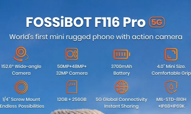 FOSSiBOT F116 Pro: A strapabíró okostelefon, ami nem terheli a pénztárcát