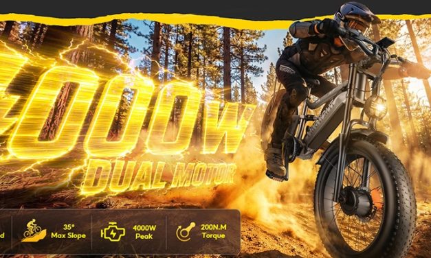 HIKNIGHT H6 PRO Kétmotoros e bike a terep meghódítására