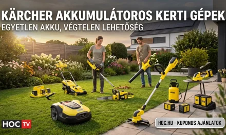 Kärcher akkumulátoros kerti gépek akár 25% kedvezménnyel a kinadroidon