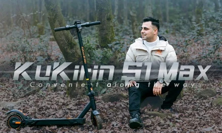 KuKirin S1 Max e-roller: Ideális városi közlekedés 25 km/h-val