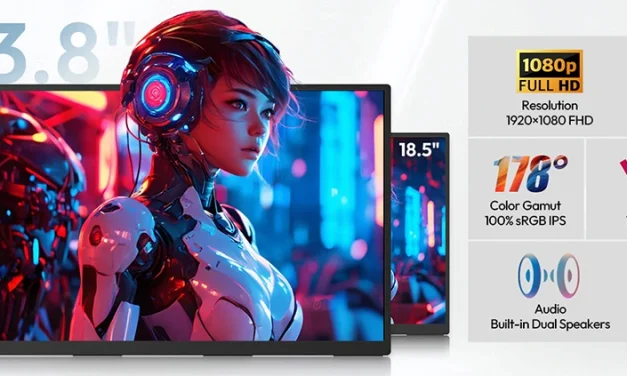 MESWAO S238 hordozható monitor: 120Hz, 100% sRGB, intelligens kijelzőtechnológia a kinadroidon