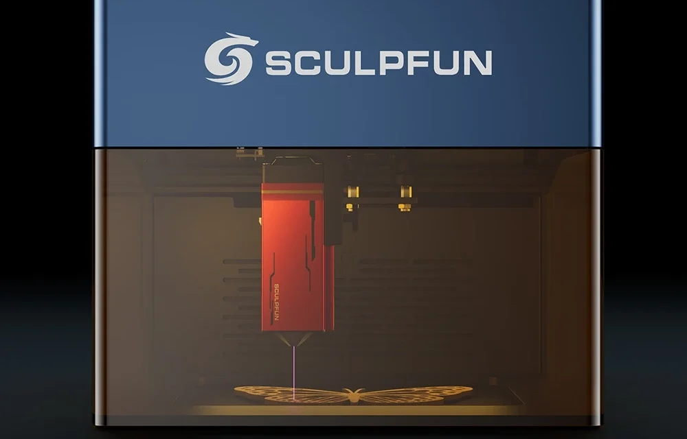 SCULPFUN iCube Pro 5W: Otthoni lézergravírozás gyorsan és biztonságosan