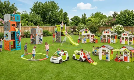 SMOBY NATURE: Kerti játékok, mászókák és játékházak a nyári szórakozáshoz