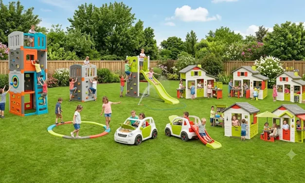 SMOBY NATURE: Kerti játékok, mászókák és játékházak a nyári szórakozáshoz