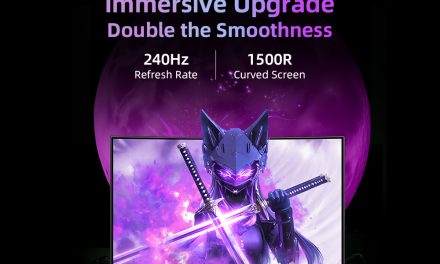 TITAN ARMY C24A1H gamer monitor: 240Hz ívelt kijelzővel a győzelemért