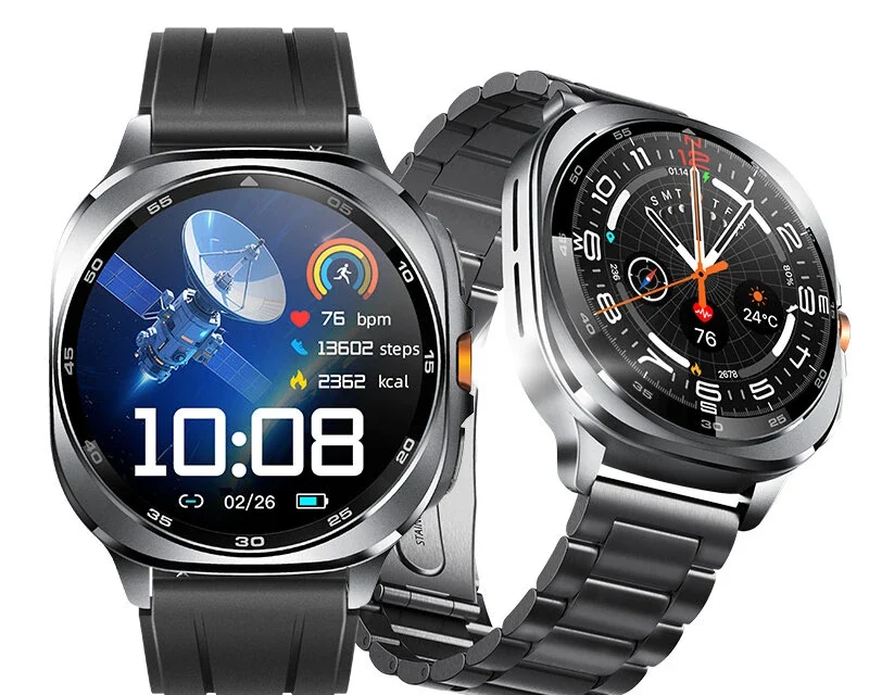 TS400 okosóra 1 43″ AMOLED kijelző GPS és Bluetooth hívás funkciók