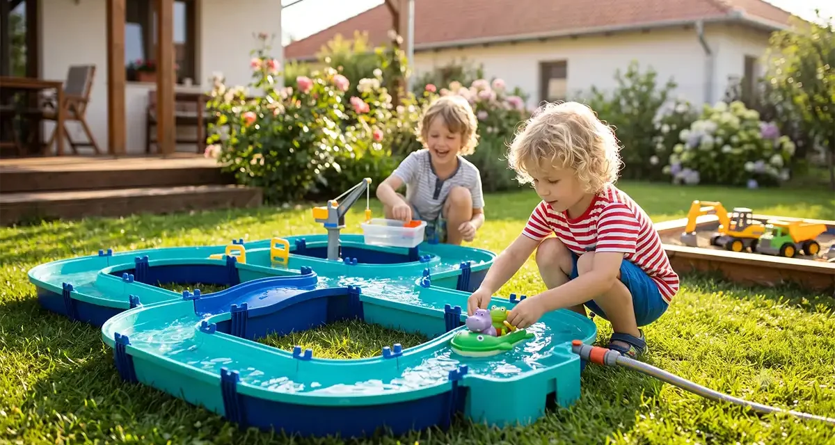 AQUAPLAY: Hűsítő szabadtéri szórakozás gyerekeknek a kánikulában