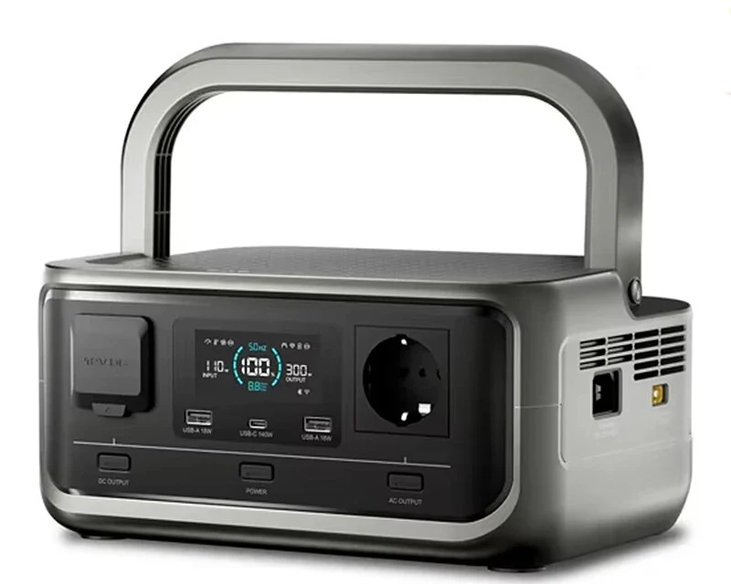ALLPOWERS VOLIX P300 hordozható erőmű: 256Wh LiFePO4 akkuval és 300W AC kimenettel tesztelve