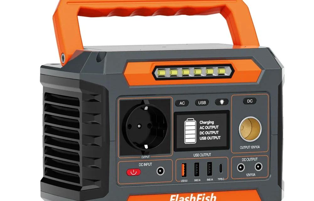 FlashFish P66-A: Hordozható áramforrás a zsebedben