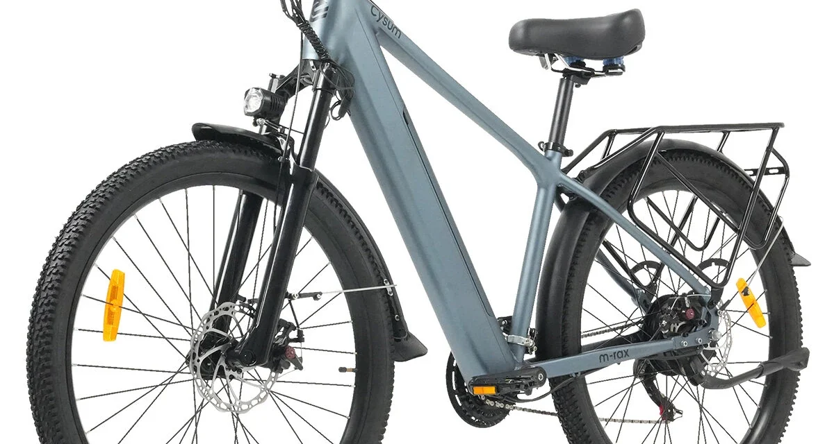 CYSUM M-RAX e-bike: megéri az árát városban és terepen is