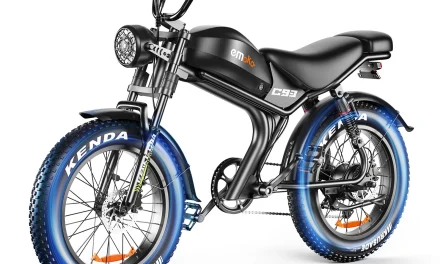 EU-kompatibilis Emoko C93 e-bike: 1000W, 20Ah, 125 km hatótávolság