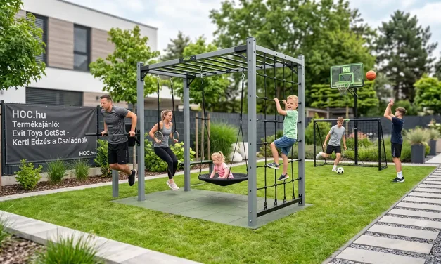 Exit Toys GetSet kültéri fitneszközpontok: edzőterem az egész családnak