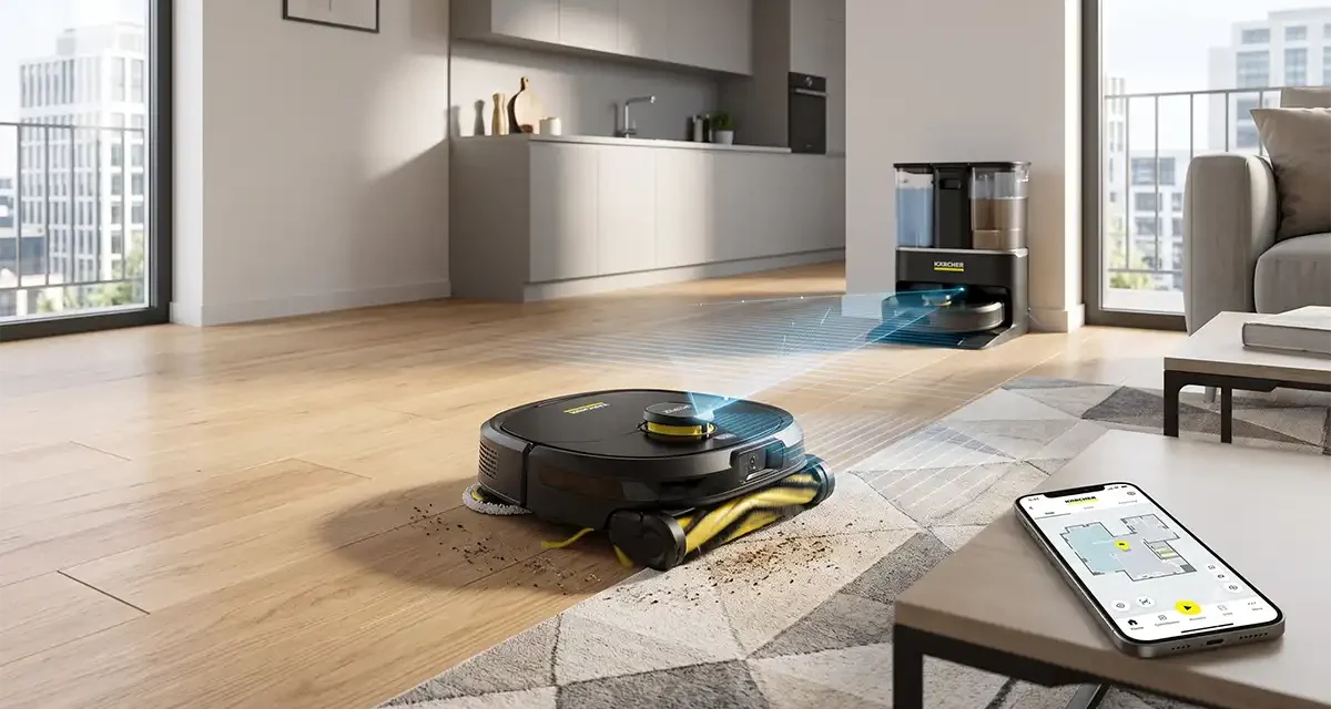 Kärcher robotporszívók: Okos takarítás a több szabadidőért