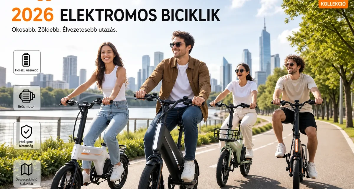 Útmutató a 2026-os elektromos kerékpárokhoz: Melyik a legjobb választás?