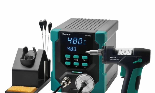 Megéri a Pro sKit SS 331NH kiforrasztó állomás a 160W os precíziós szívással?