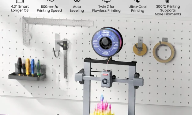 LONGER LK10 3D nyomtató 500 mm/s sebesség és 300°C hotend – Érdemes megvenni?